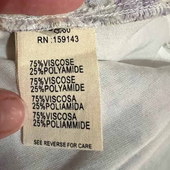 FRNCH Paris Floral Print Romantic Dress Size Medium - Picture 9 of 9